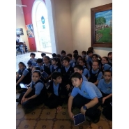4to. grado visitó el museo del Parque Camba Cuá